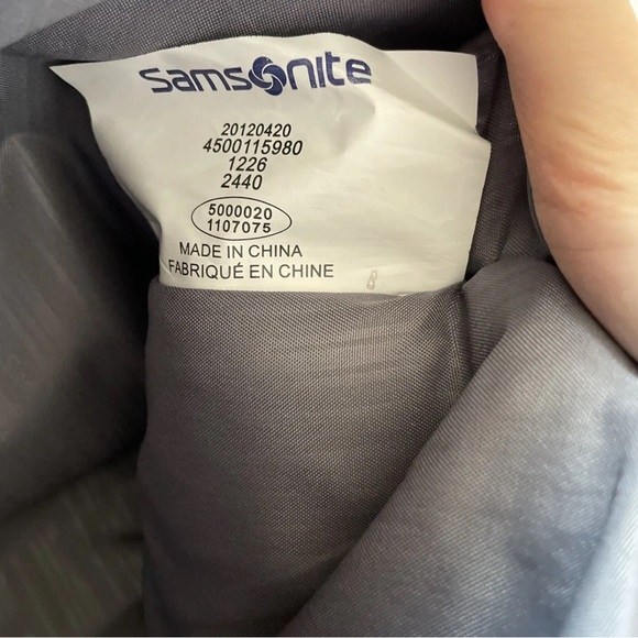 Rare Samsonite Morden Utility Laptop Messenger Bag Black Color - Picture 3 of 14